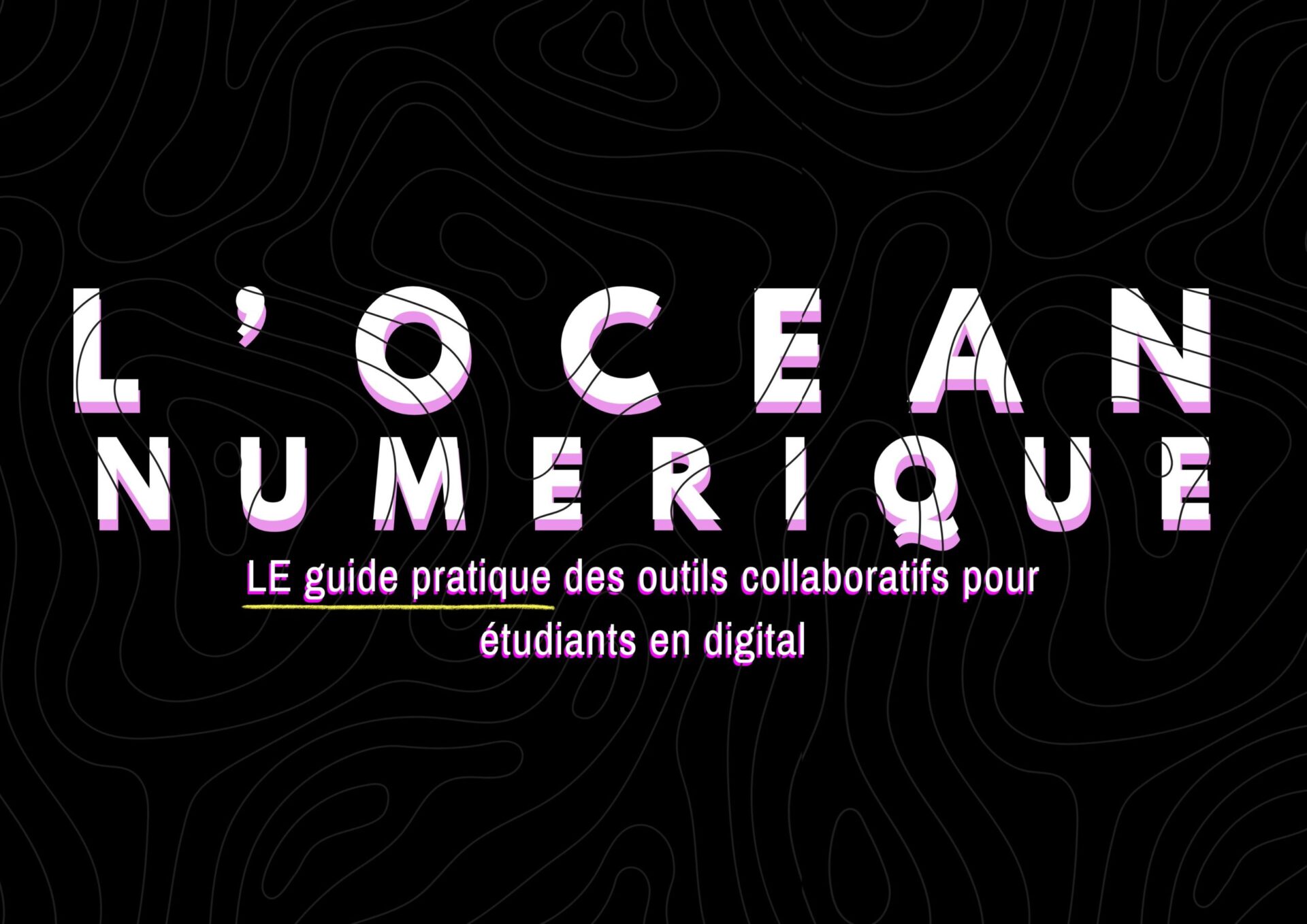 L&rsquo;océan numérique – Flyer 3 volets