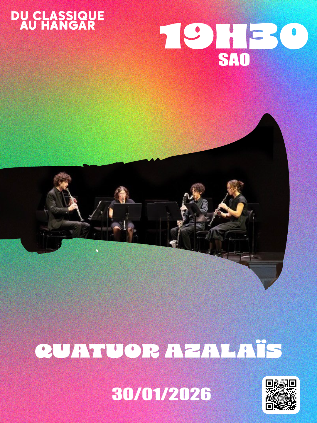 présentation des artistes du vendredi 30 janvier 2026