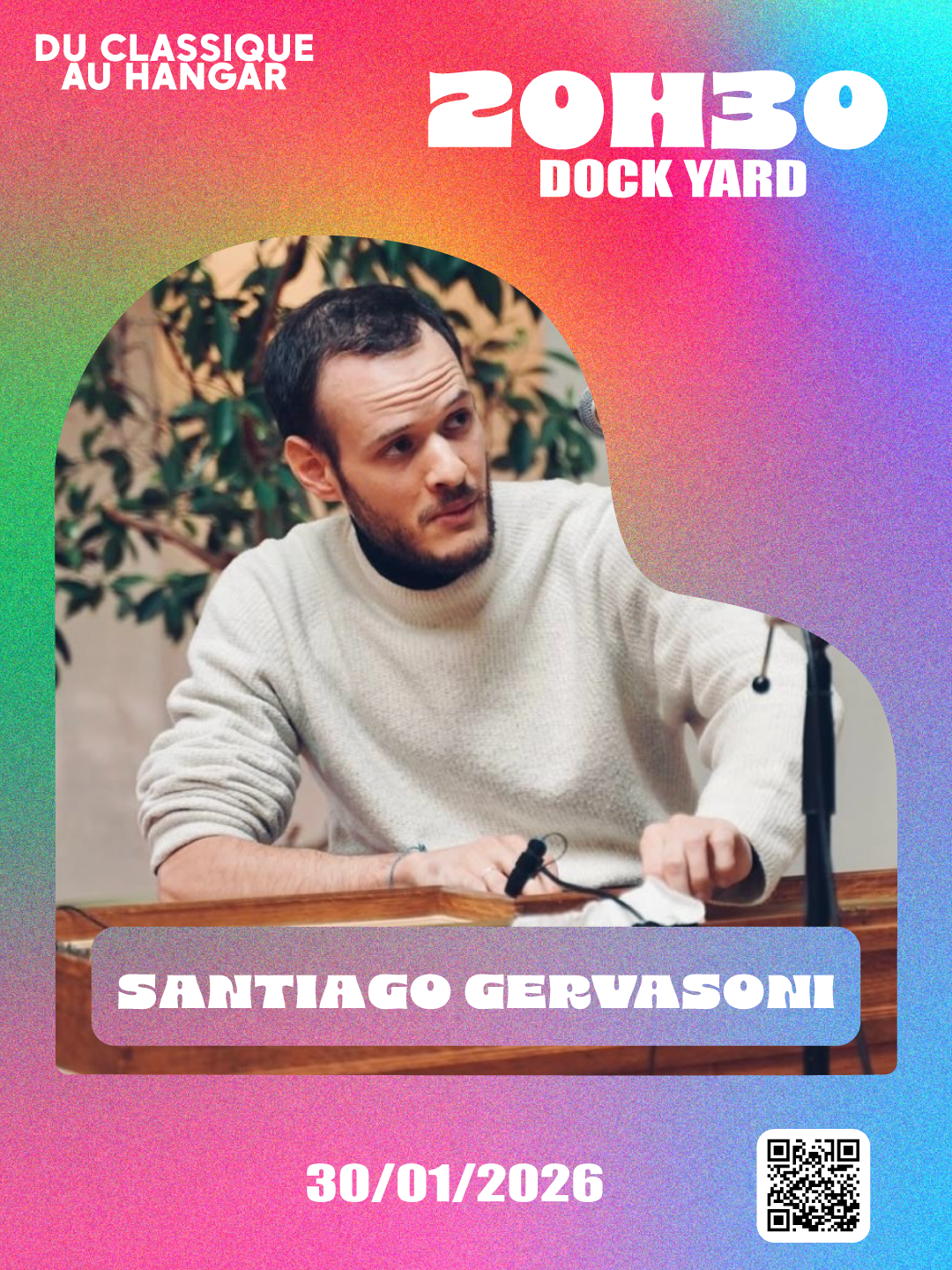 présentation des artistes du vendredi 30 janvier 2026